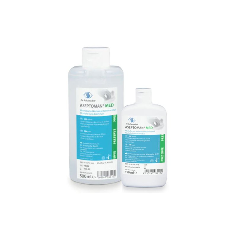 Desomed Aseptoman handdesinfectie, parfumvrij, dermatologisch getest, 150 ml